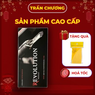 Kim dài Revolution - Kim dài truyền thống Revo, kim xăm dài máy coil tattoo cao cấp hộp 50 cái