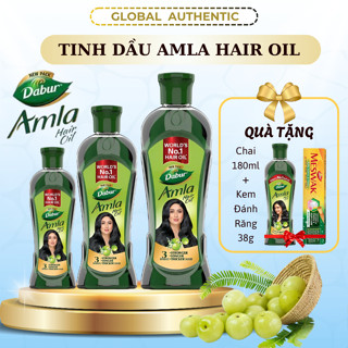 Tinh Dầu Ủ Dưỡng Tóc Amla Hair Oil Dabur Ấn Độ, Dầu Ủ Tóc Amla Hair oil Dabur - GlobalAuthentic