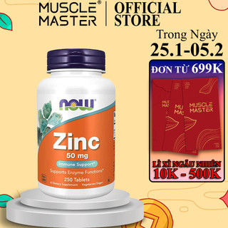  Thực Phẩm Bổ Sung Kẽm NOW Zinc 250 Viên 