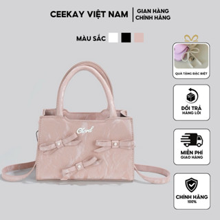 [HÀNG SẴN] Túi Xách Nữ CEEKAY Chính Hãng Da PU Mềm Mại, Bền Đẹp, Dễ Vệ Sinh From Cứng Cáp