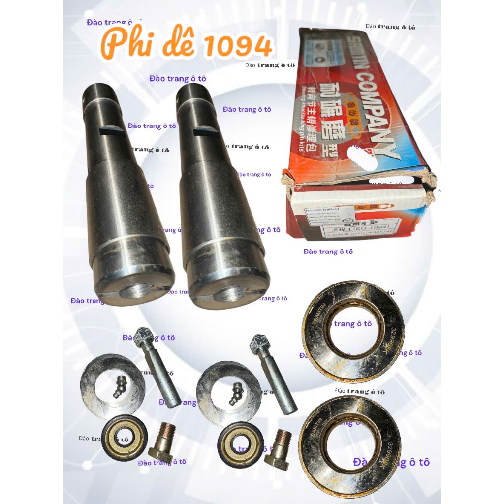 Bộ bạc ắc phi dê 1094 ắc phi 42 bạc 46 dài ắc 240 lắp cho các loại xe ô tô 7 tấn ben và xe thùng