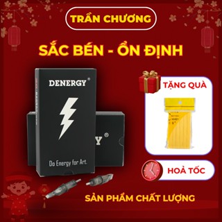 Kim xăm đi nét - Kim máy pen - Kim đạn xăm tatoo Galaxy Denergy size RL & RS hộp 20 cái