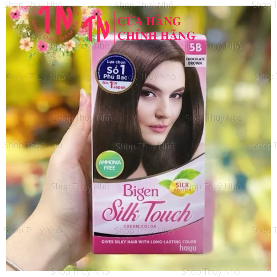 Thuốc nhuộm tóc Bigen Silk Touch Cream Color