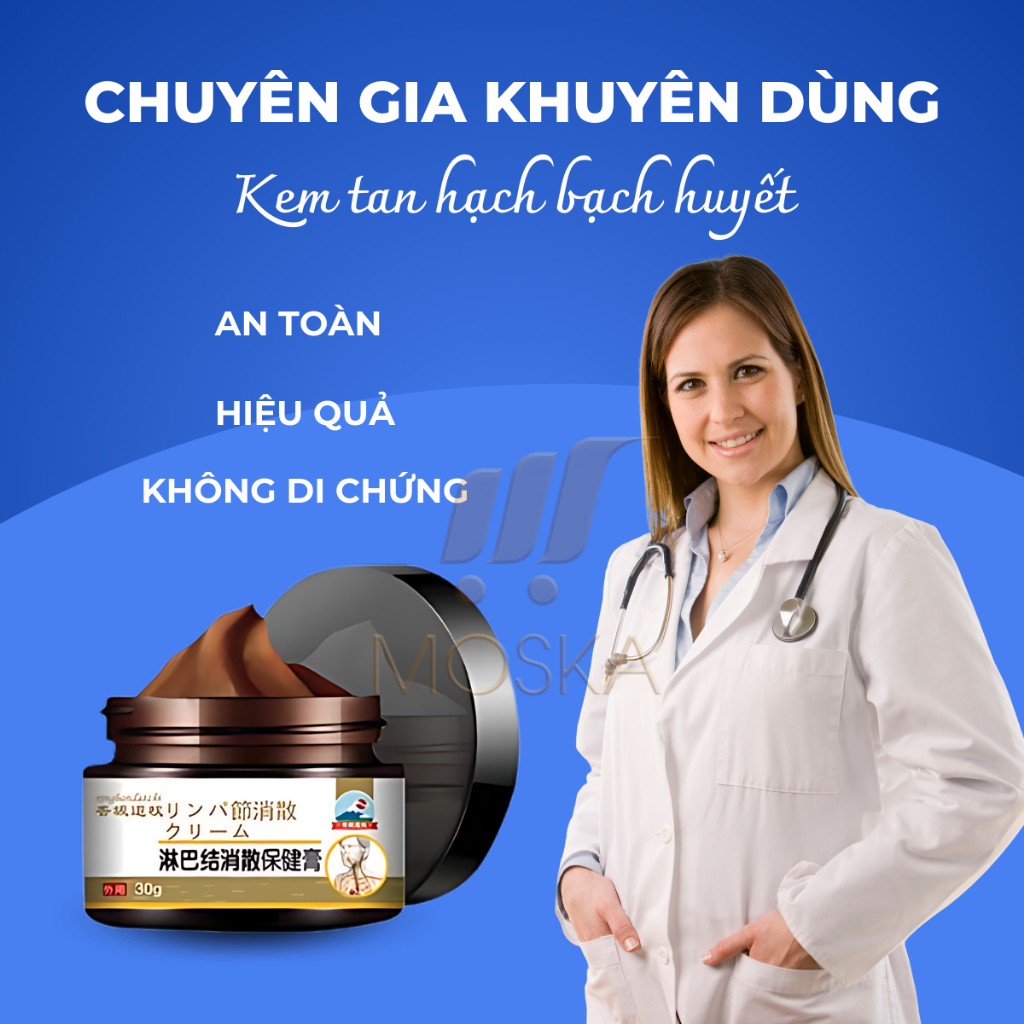 Kem Tan Hạch Bạch Huyết  Shixendo Cổ Truyền Nhật Bản Tan Biến U Hạch, Giảm Đau Sưng Hạch Nhanh Chóng