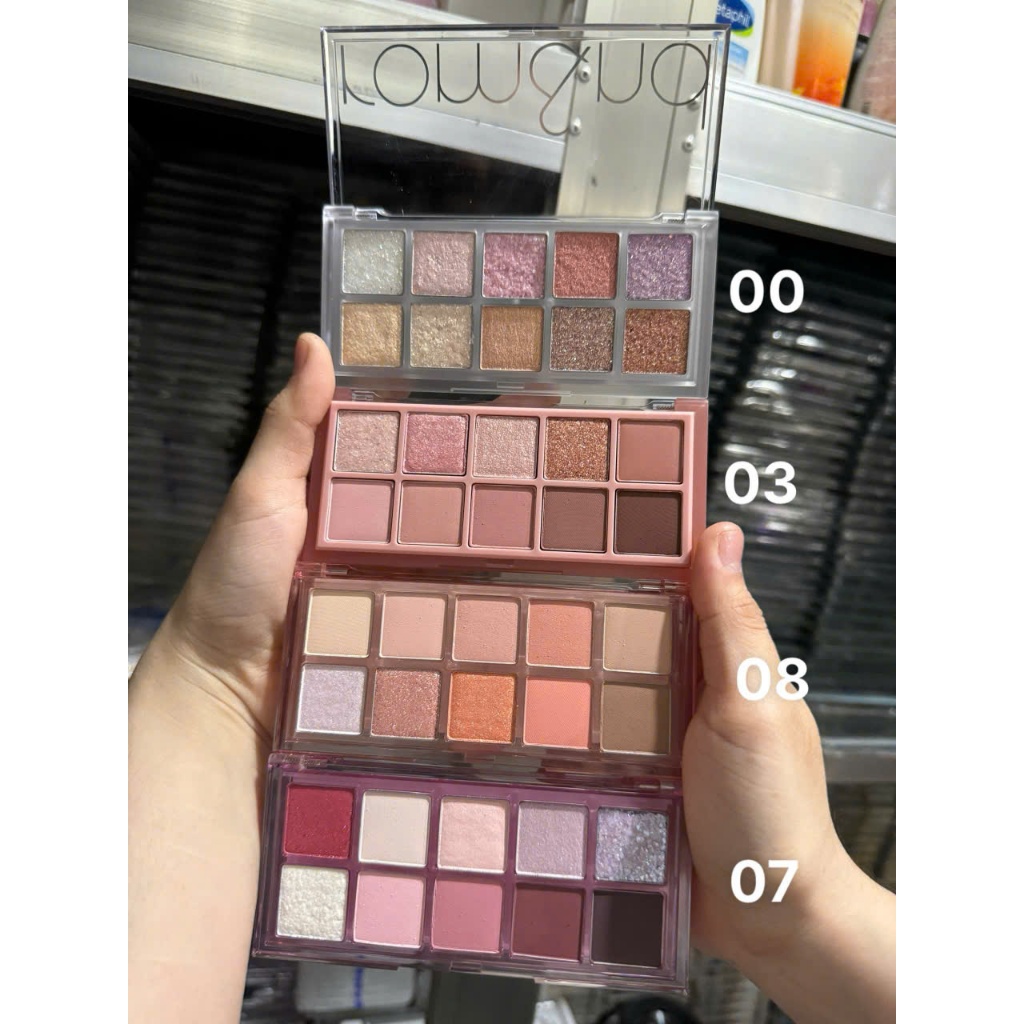 Bảng Phấn Mắt 10 Ô Siêu Lấp Lánh Romand Better Than Eye Palette