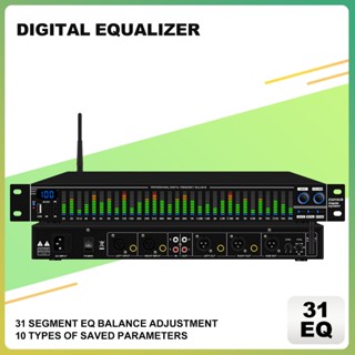 Lọc Xì equalizer EQ31 Lọc Xì Equalizer Cân Bằng Tần Số Giúp Âm Thanh Trong Trẻo Tiếng Sáng