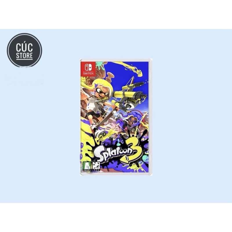 Băng chơi game Nintendo Switch : Splatoon 3