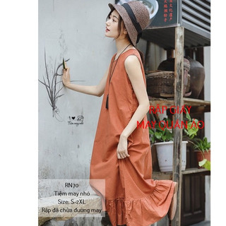 RN70_Rập giấy may đầm đuôi cá nữ