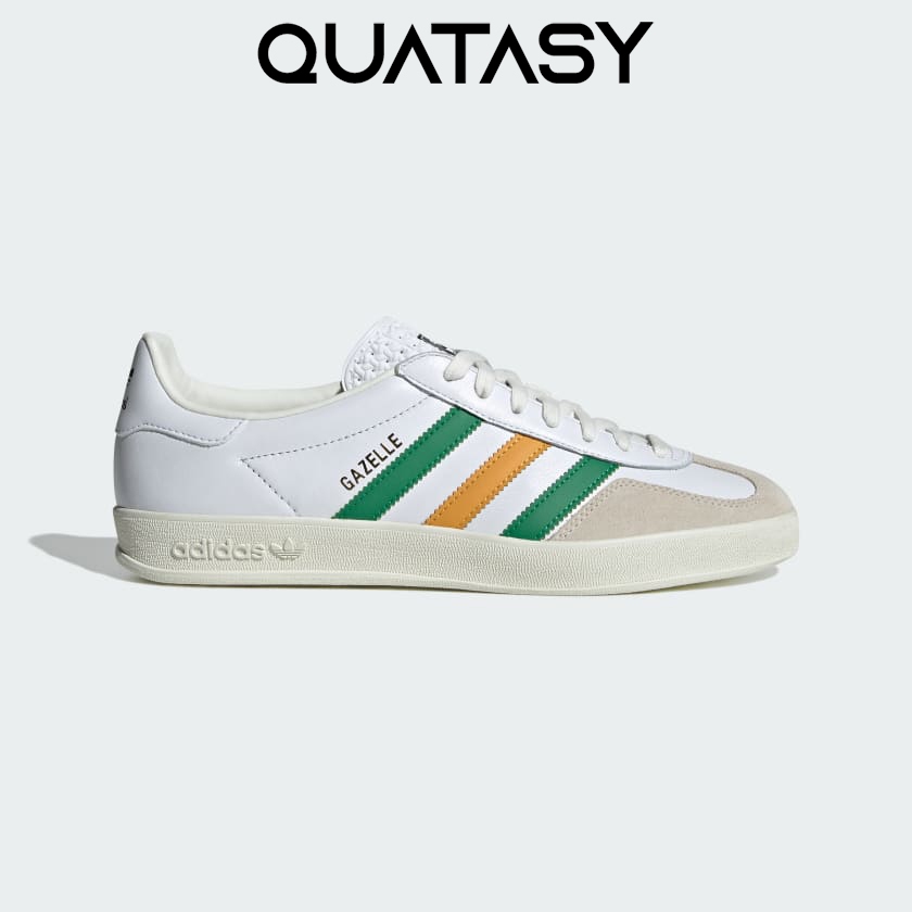 Giày adidas Gazelle Indoor Cloud White Green chính hãng