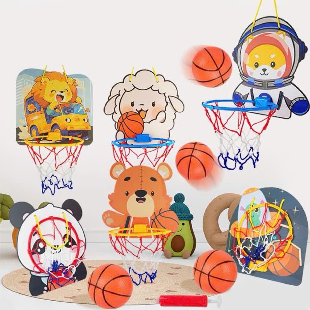 Bóng Rổ Treo Tường Cho Bé - Trò Chơi Thể Thao Cho Bé (1038BRTT)