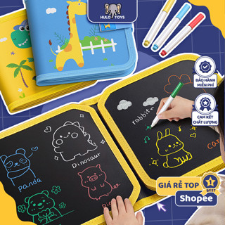  Sổ Vẽ Tự Xoá Graffiti Cho Bé Hulo Toys Vở Vẽ Mẫu Mới Tặng Kèm Bút Và Bông Lau 