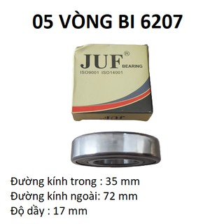 05 vòng bi 6207 JUF chất lượng cao