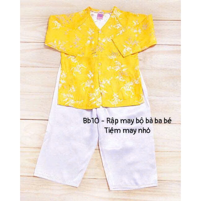 BB10_Rập giấy may bộ bà ba bé gái
