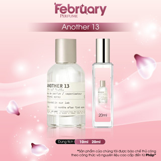 Nước Hoa Unisex  Another 13,Dung Tích 10-20ml, February Perfume, Mùi Hương Da Thuộc, Gỗ Tuyết Tùng, Tươi Mới, Nữ Tính