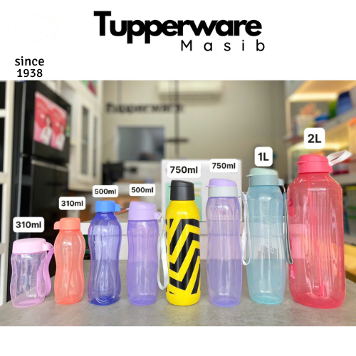 Bình Nước Tupperware Eco Bottle 310ml/ 500ml/ 750ml/ 1L/ 1,5L/ 2L - Chính Hãng - Kín Nước