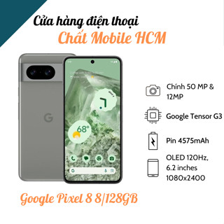  Điện Thoại Google Pixel 8 Quốc Tế 8 128 256GB 