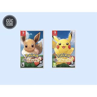 Băng chơi game Nintendo Switch: Pokemon Let’s Go Pikachu/ Let’s Go Eevee