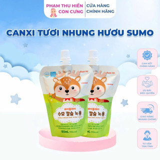 Gạc Canxi Tươi Nhung Hươu Sumo Tăng Cường Chiều Cao, Đề Kháng Cho Bé 1 Thùng 30 Gói - Phạm Thu Hiền Con Cưng
