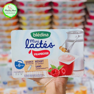 Sữa chua Bledina Pháp vị Chuối/Dâu/Mơ/Lê/Vani/Xoài cho bé từ 6m+