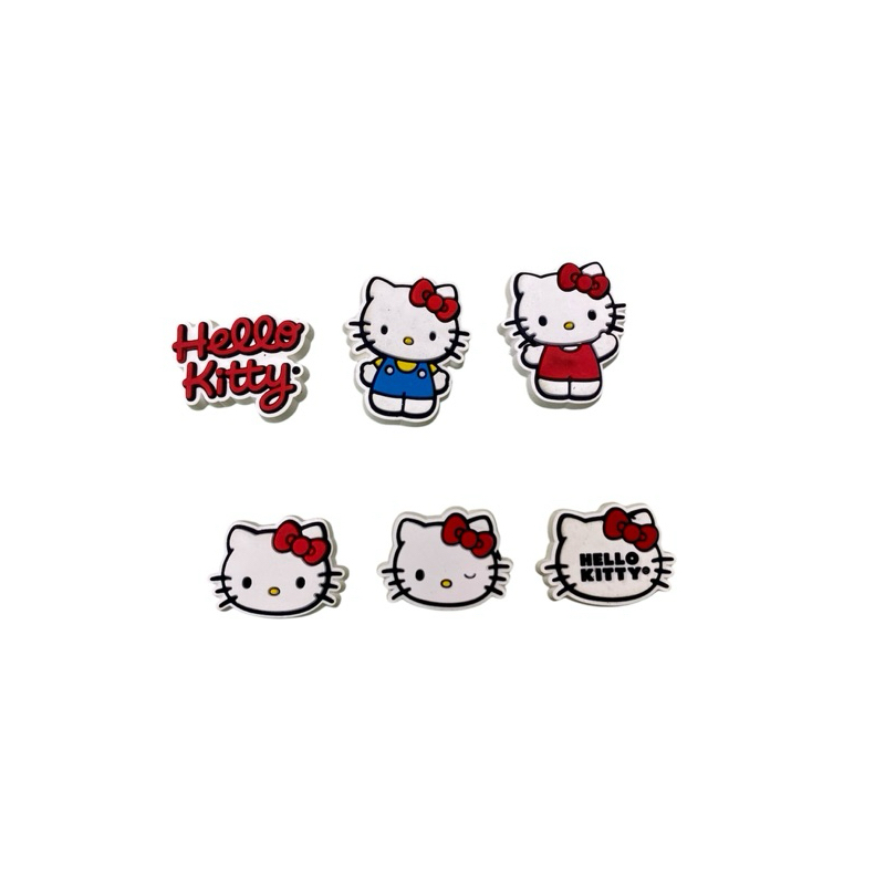 Nút charm gắn dép mèo Kitty