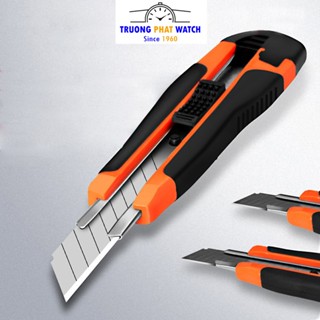 Dao Rọc Giấy Hàng Cao Cấp - Cán Dao Dọc Dày Cầm Chắc Tay - Lưỡi Thép
