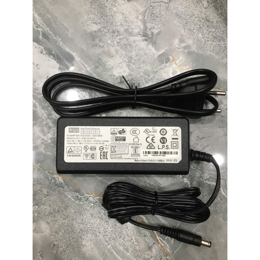 Nguồn 12V 4A APD, HONOTO XỊN HÃNG hàng mới kèm dây nguồn BH 6 THÁNG