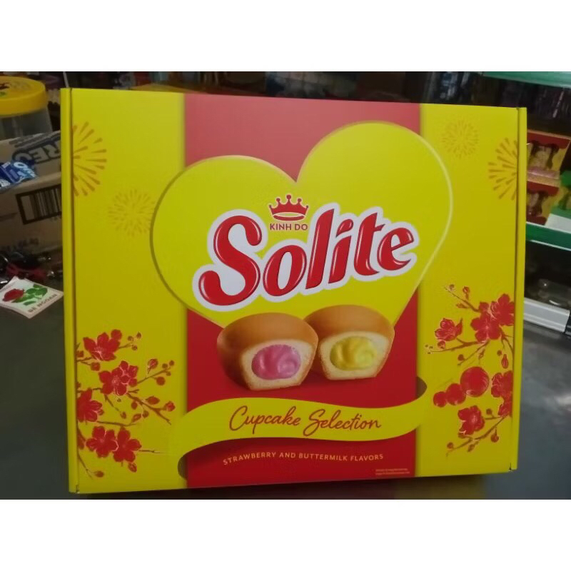 Bánh Solite Tết Kinh Đô hộp 288g kèm túi xách