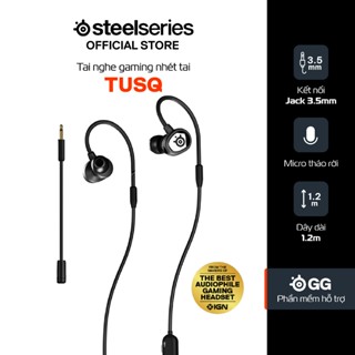 Tai nghe gaming có dây SteelSeries Tusq – Âm thanh rõ nét, thiết kế đeo tai, micro kép chuyên game
