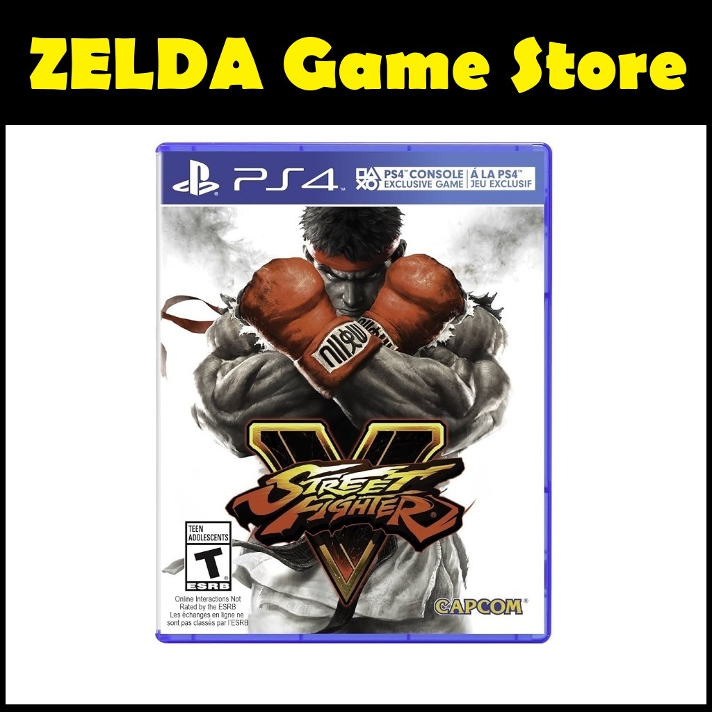 Đĩa Game Street Fighter 5 V (2ND) cho PS4 PS5