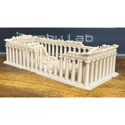 Mô hình Đền Parthenon in 3D, mô hình kiến trức in 3D, Mô hình trang trí tiểu cảnh