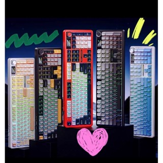 Bàn phím cơ Aula F108/F108PRO siêu phẩm fullsize âm gõ Hifi kết nối 3 chế độ