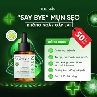 Serum  Giảm Mụn Dưỡng Ẩm Căng Bóng Trắng Da Mờ Thâm Nám - TDK SKIN 30ml