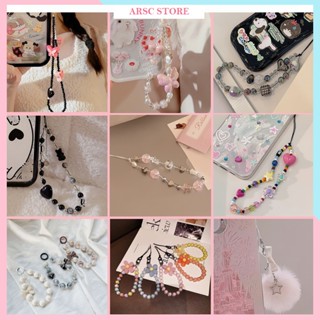 Dây Đeo Điện Thoại Nhựa Acrylic Dây Hạt Chuỗi Nhiều Mẫu Xinh Xắn Arsc store Dây Đeo Airpods