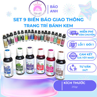  Màu thực phẩm Unicorn lọ 210gr làm bánh kem,màu sắc thực phẩm 