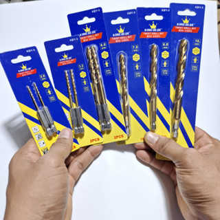  Mũi khoan chuôi lục giác chuyên dụng khoan INOX sắt thép gỗ thương hiệu King Blue rất chất lượng 