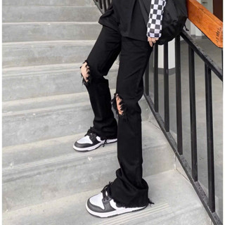  Quần jean nam ỐNG LOE màu HOA CHUỐI đẹp cao cấp mẫu mới nhất HOT TREND 