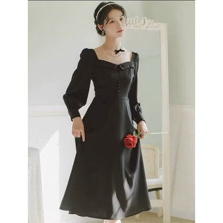 Đầm midi trắng form dài nẹp cổ, váy thu đông, váy du lịch xuongvnxk vnxk