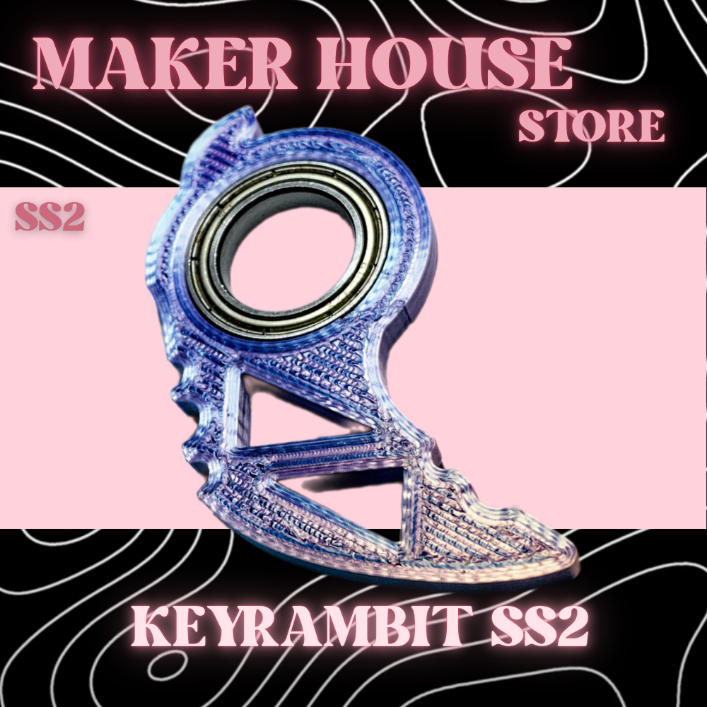 KEYRAMBIT - MÓC KHÓA XOAY - KARAMBIT - SS3 TITAN VẢY RỒNG - PRO VERSION - VÒNG BI THÉP NHẬT