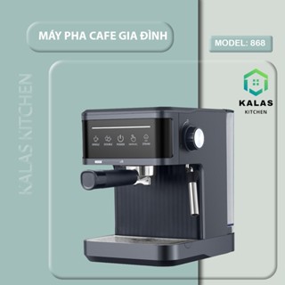 (Bản QUỐC TẾ) Máy pha cà phê Espresso CM868 tự động, áp suất 20 bar, bọt kem sữa siêu mịn, máy pha cafe mini