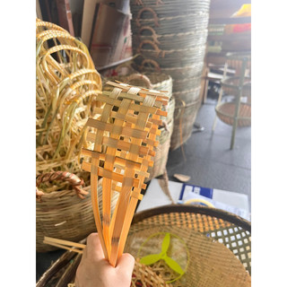 tấm tre đan trang trí decor
