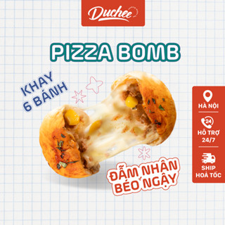 [FREESHIP] Set 6 Bánh Pizza, Giòn Xốp, Nhiều Phô Mai, Vị Mới Đặc Biệt