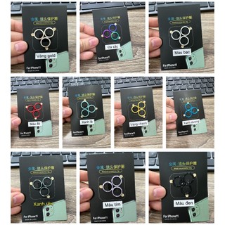Viền nhôm camera siêu mỏng iphone 11 / iphone 11 pro / iphone 11 pro max