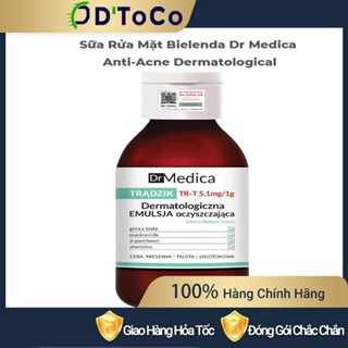 Sữa Rửa Mặt Bielenda Dr Medica Anti-acne Dermatological Cleansing Emulsion 250ml