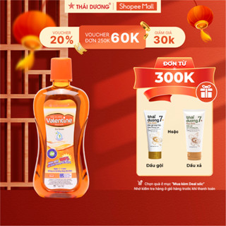 Nước súc miệng Valentine ngăn ngừa nhiệt miệng, hôi miệng, sâu răng, 500ml - Sao Thái Dương 500ml