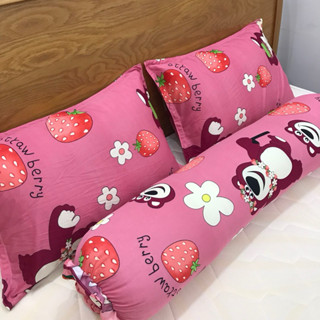 Vỏ/ áo gối gấu dâu siêu xinh