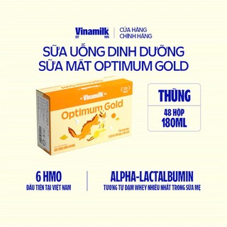 [HSD T9-2026] [Có Thẻ Tích Điểm] Thùng 24/ 48 Hộp Sữa Bột Pha Sẵn Optimum Gold 180ml.