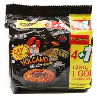 Mì xào Koreno vị gà Pho mai ( Volcano ).Date 16/5/2025.