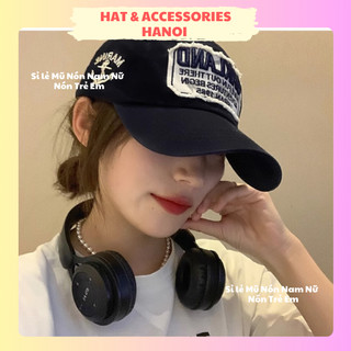 Mũ lưỡi trai nam nữ thêu chữ OAKLAND thời trang ulzzang form mềm unisex nhiều màu - MK93