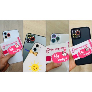 Viền nhôm camera siêu mỏng (ở giữa rỗng) iphone 11 Pro Max - iphone 11 Pro