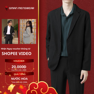 Áo Blazer Nam Nữ Dài Tay Unisex Form Rộng Gman Official phong cách Hàn Quốc